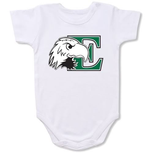 Eastern Michigan Eagles Baby Bodysuit Creeper #01